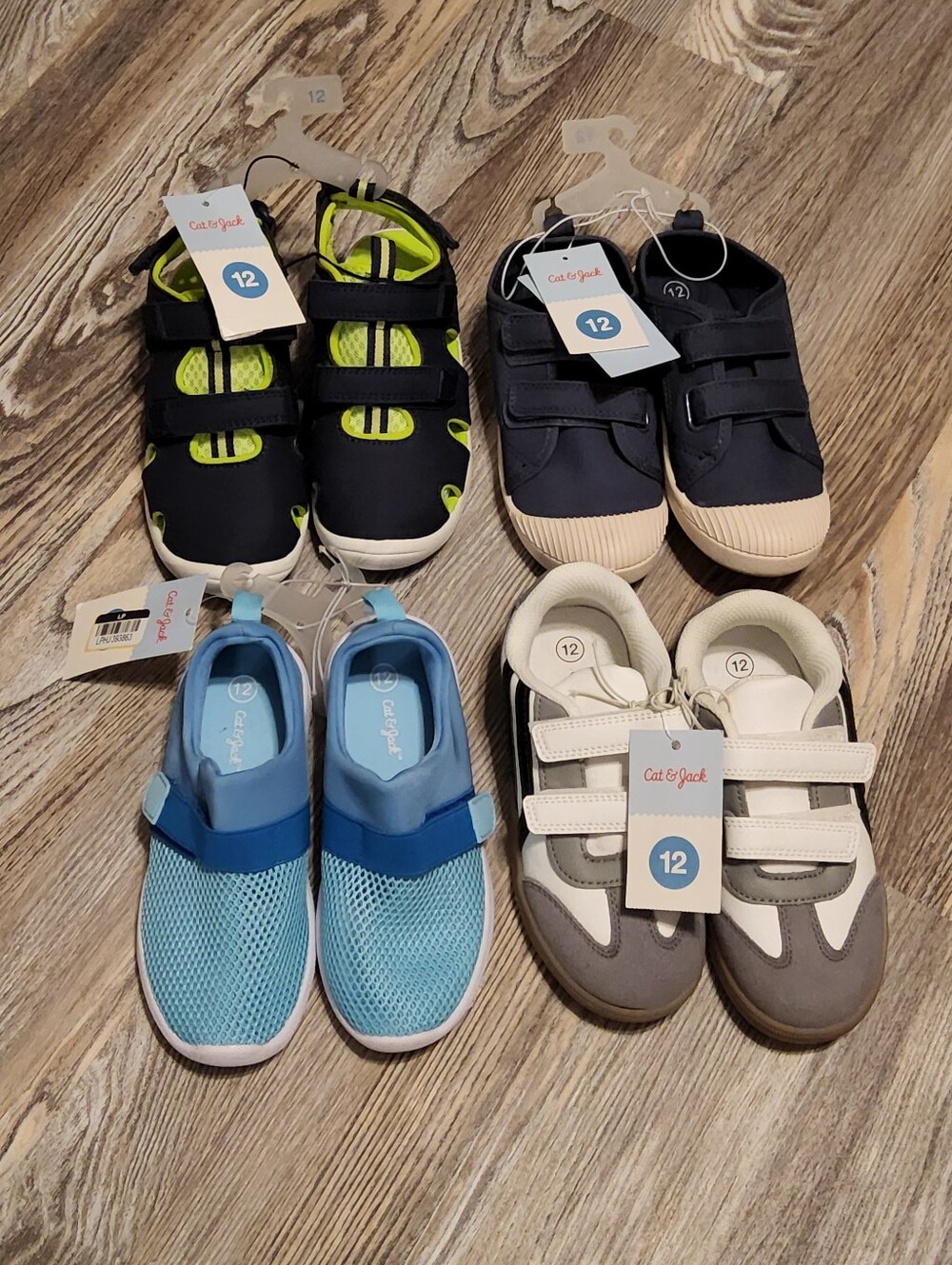(4) Cat & Jack KIDS Shoe Bundle